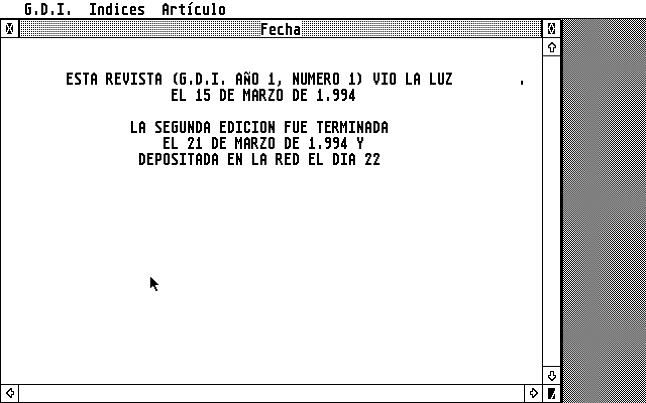 GDI No. 1 atari screenshot